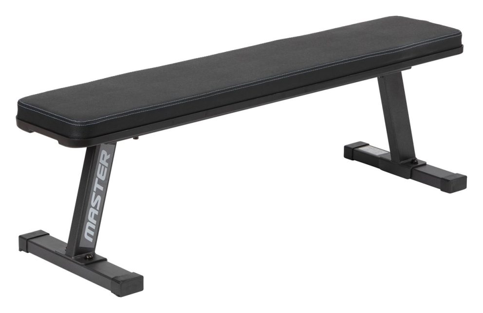 En plan träningsbänk från Master Fitness