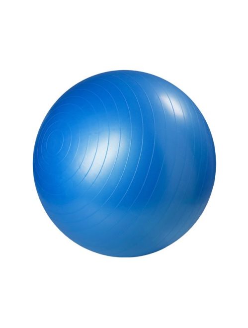 En blå pilatesboll