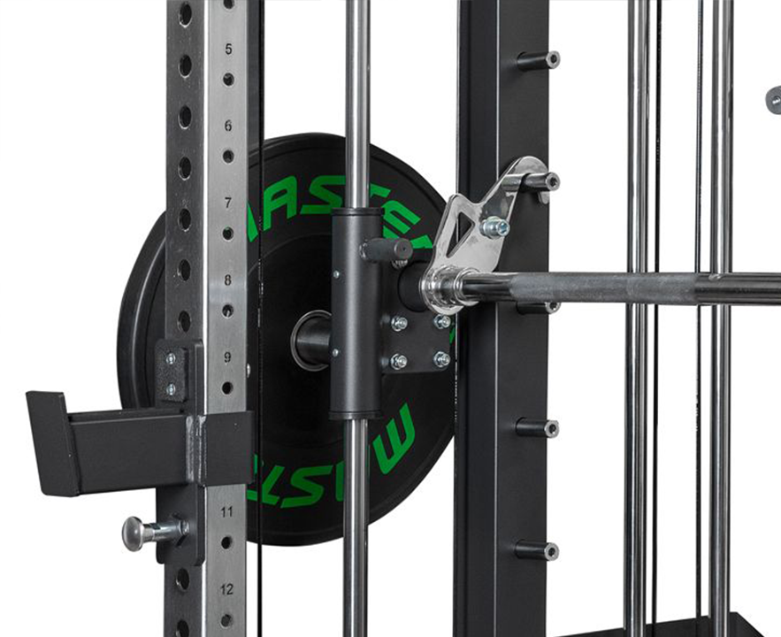 Master Fitness X19 har en smithstång med 250 kg belastning