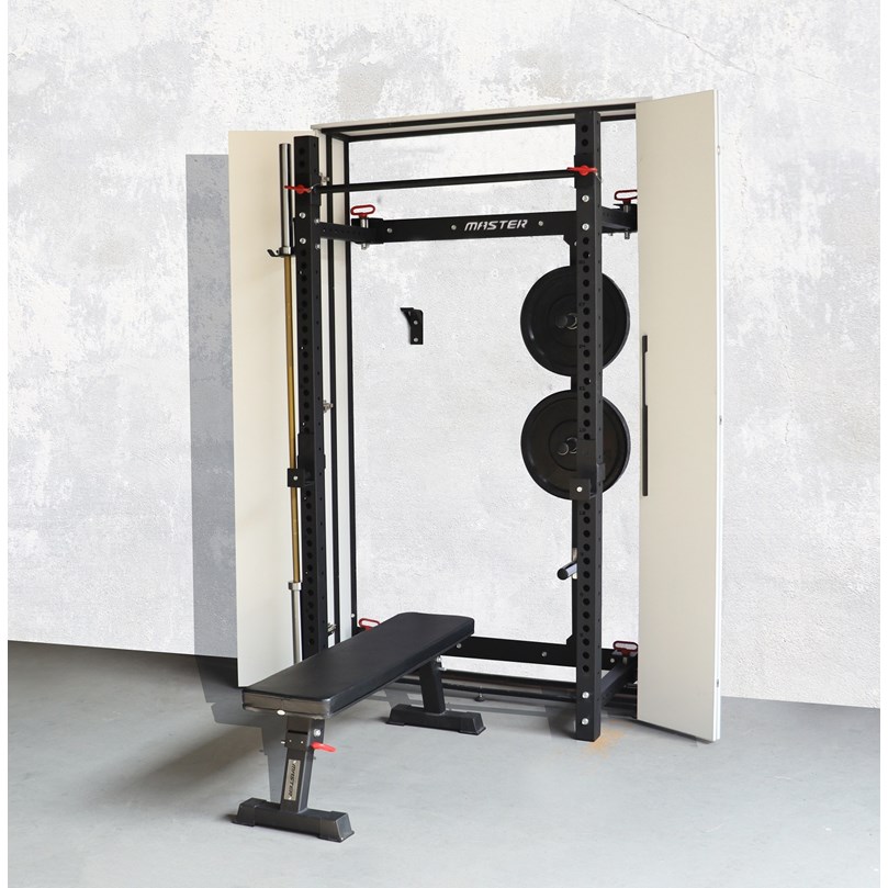 Master Fitness closet med bänk